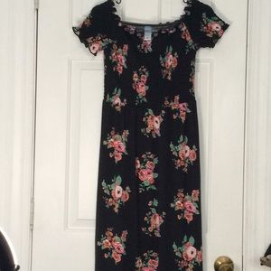 Floral maxi dress